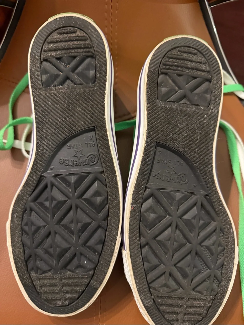 Converse green canvas